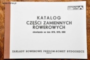 Katalog części zamiennych ROMET 1978r
