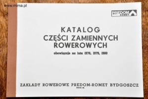 Katalog części zamiennych ROMET 1978r
